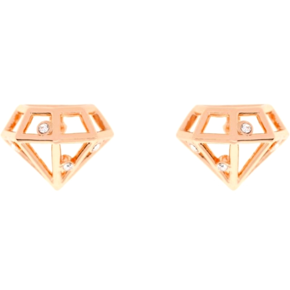 Ted Baker Cerese Crystal Gem Frame Earrings